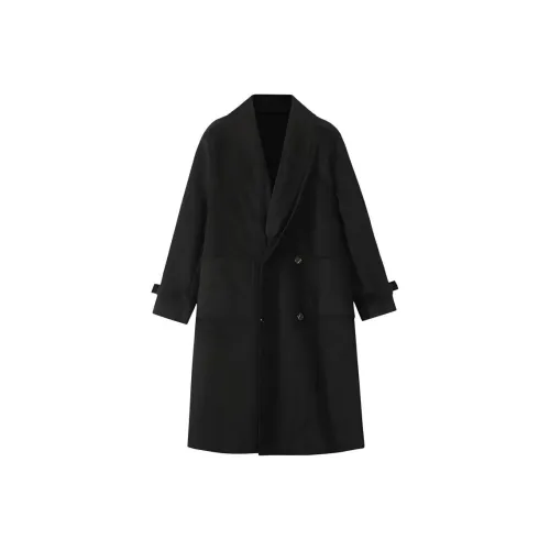 GOODHENLCE Черное Унисекс Пальто