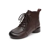 Коричневый с флисовой подкладкой