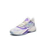 Бело-фиолетовый