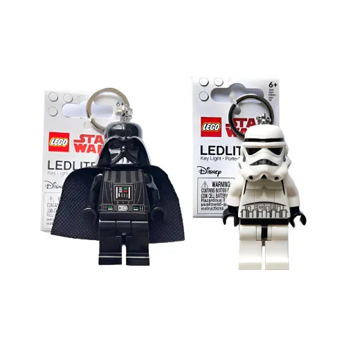 LEGO Star Wars Collection Черный Воин Белый Солдат Ночной Свет Брелок Конструкторы 0 300 шт