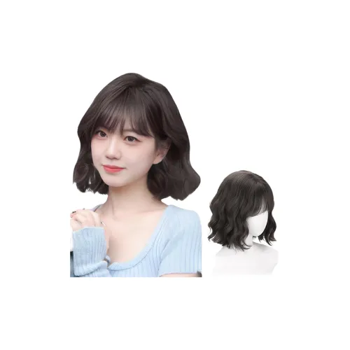 YOSEE Полный комплект париков Милый Анти-Аджинг Короткий Шерстяной Завиток Женские Короткие волосы Естественный ИМЕДЖ