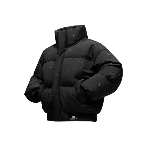 ZIAREL Черный Унисекс Пуховики
