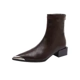 Без подкладки, коричневый