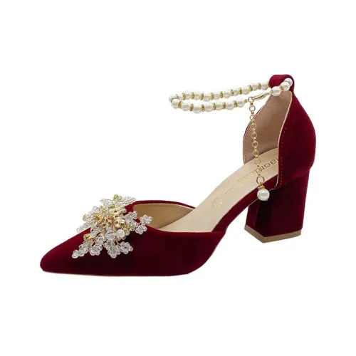 AFJI Грубый каблук Туфли Мэри Джейн Женские