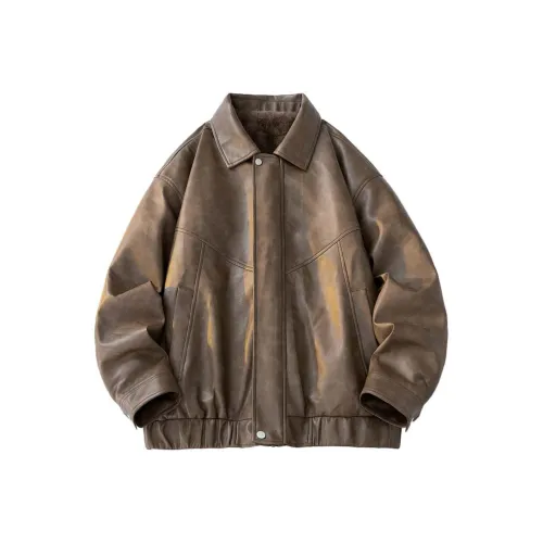 Комбо Унисекс Кожаные куртки