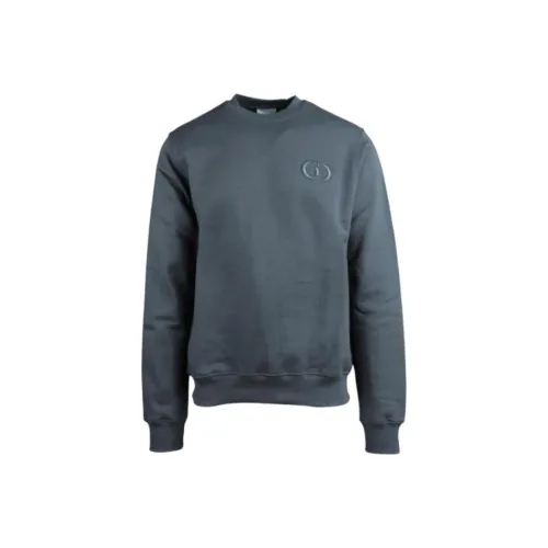 DIOR Свитшот Мужской Дымчатый Серый