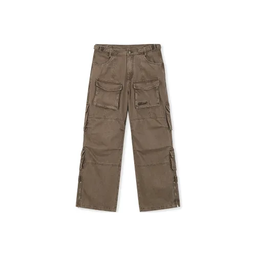 BONELESS Cut Brown Unisex Cargo Pants