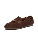 Тёмный кофейный (замша)