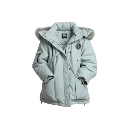 FLIM Светло-синий Женский пуховик