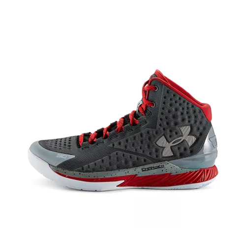 Under Armour Curry 1 Underdog Curry High Топ Баскетбольные кроссовки для игры Мужской Серый