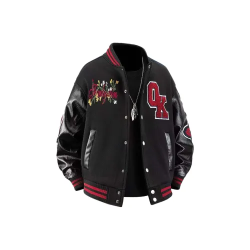 SUBEIQINGNIAN Бейсбольная куртка Унисекс