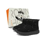 Черный с флисовой подкладкой