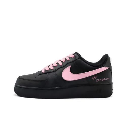 Nike Air Force 1 Cherry Blossom Dark Chocolate Устойчивые к истиранию Низкие Кроссовки для скейтбординга Женские