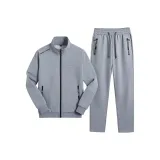 Серый, прямой крой