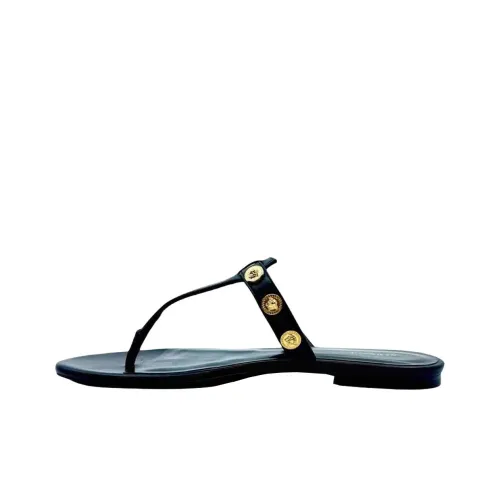 VERSACE Шлепанцы Женские Черные