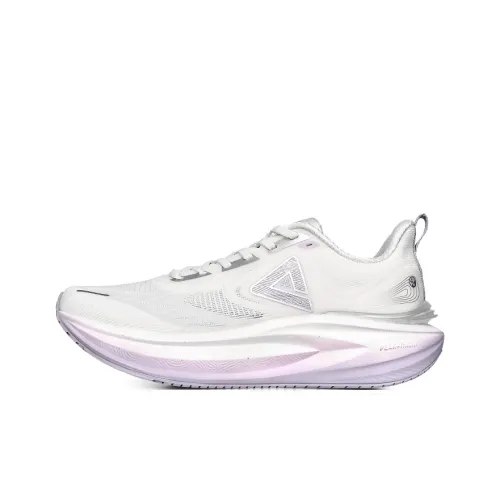 PEAK Амортизация Дышащий Низкий Топ Беговые кроссовки Женские Белый Фиолетовый