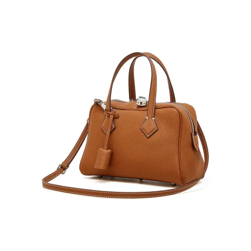 LAORENTOU Сумка через плечо из натуральной коровьей кожи с синтетической кожей женская