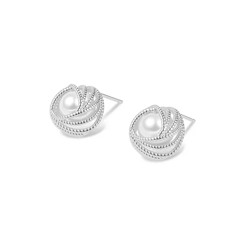 LNIEER Серебро S925 Серьги-гвоздики Женские