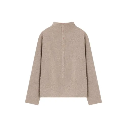 XWI Светлый Кофейный Женский Свитшот