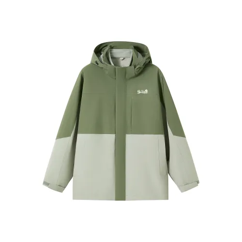 DAWEIBEIKEN Водонепроницаемый и Ветрозащитный для сохранения тепла Ветровка Унисекс