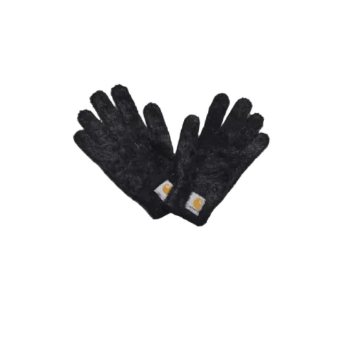 Carhartt WIP Вязаные перчатки из нейлона унисекс черный