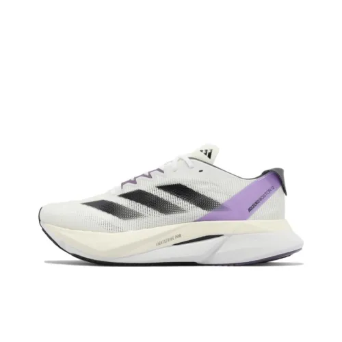 Adidas Adizero Boston 12 Low Топ Карбоновая плита Тренировки Для бега на длинные дистанции Обувь Женские