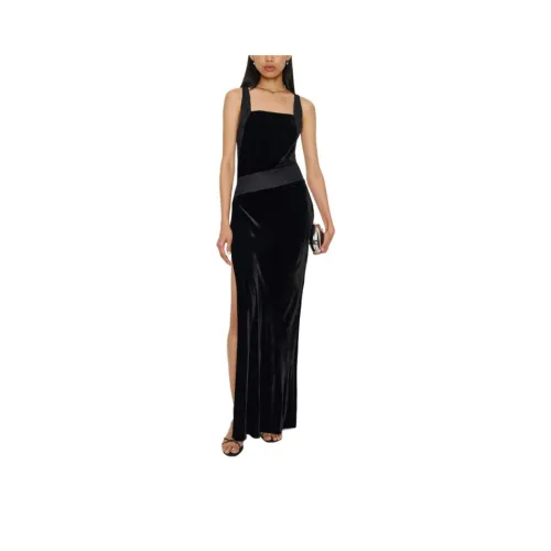 Reformation Emmalee Бархатовое платье без рукавов женское