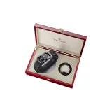 Ремень + Китайский Благоприятный Животные Обсидиан Браслет с Бусинами