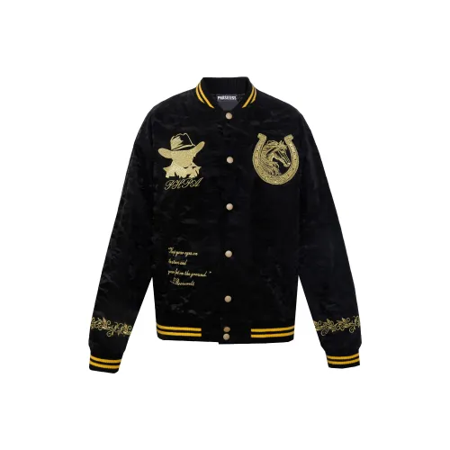 PHPA Черный Унисекс Бейсбольные Джерси