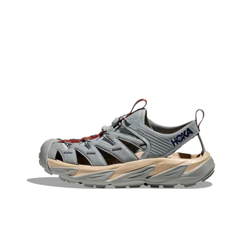 HOKA ONE ONE Hopara OG Дышащие и Износостойкие Пляжные Сандалии Унисекс Серый