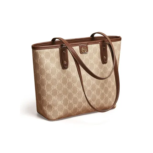 AOKANG PVC Сумка через плечо Стандартная Женская Кофейно-коричневый Кремовый Абрикос