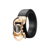 Золотая пряжка, цвет личи, цветочный узор