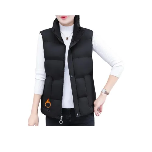 MOUSIDEYOUHUO Пуховый хлопковый жилет женский