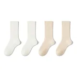 4 пачки (2 белых + 2 экрю)