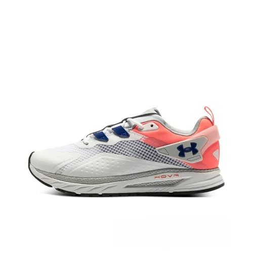 Under Armour HOVR Mvmnt NU Устойчивый к истиранию Низкий Топ Повседневная обувь Женская Белая