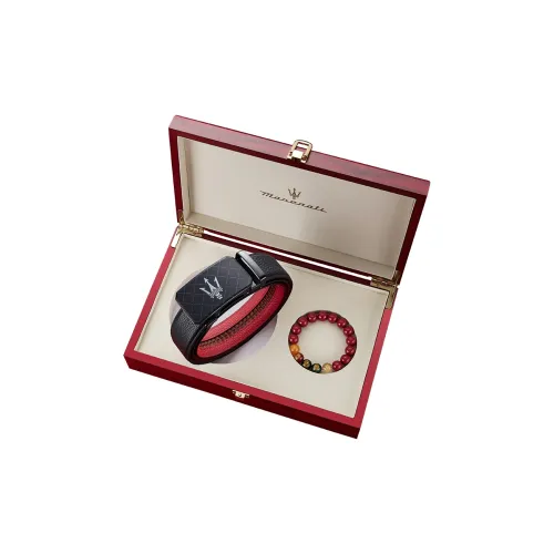 Maserati Ремни из коровьей кожи мужские 3,5 см