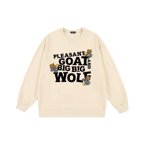 Свитшот Pleasant Goat and Big Big Wolf унисекс