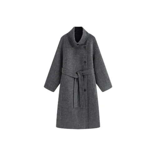 DITB Темно-серый Женский Пальто