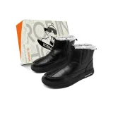 Черный с флисовой подкладкой