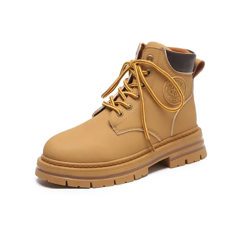 DUNNU Martin Boots Yellow Men's
