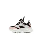 Чёрный Розовый [Однослойная кожаная обувь]