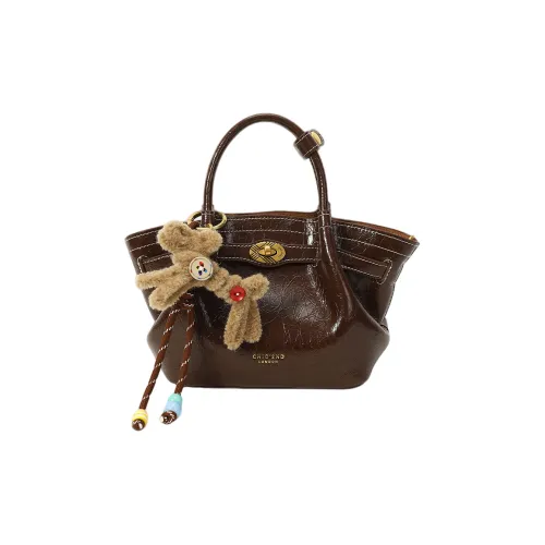 PAYOT Синтетическая кожа Сумка Стандартная Женская Кофейного цвета