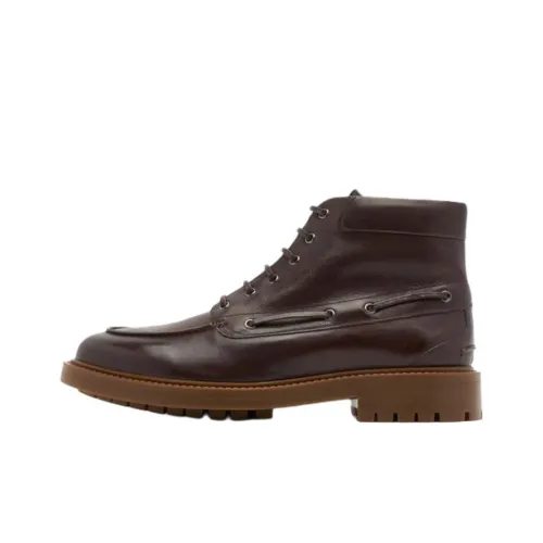 BALLY B Watch Lug Short Martin Boot 3,5cm Men's Brown