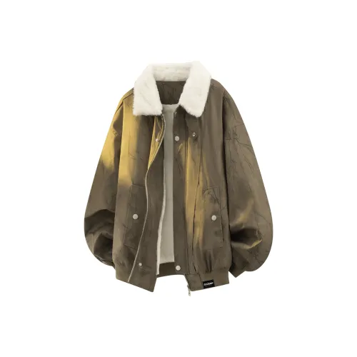 SOCKKEY Хлопковый пуховик пальто унисекс