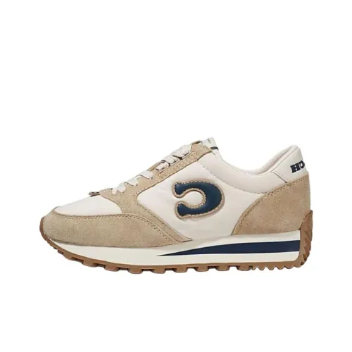 COACH Низкий топ Спортивная повседневная обувь Мужской Светлый кофейный