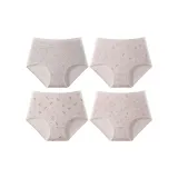 [4 Пачки] Цветочный Серый + Кролик + Бурый Медведь + Цветочный Пастельный Розовый