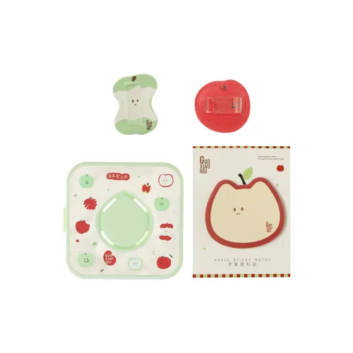 GUOXIAONIU Зеленое яблоко Коллекция Детали Набор Базовый слой Легко наносится