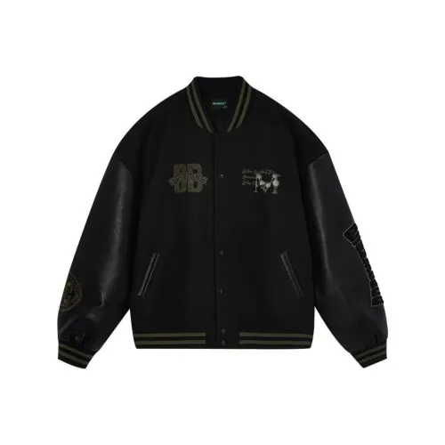 VNHP Черный Унисекс Бейсбольные Джерси