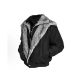 Чёрный Волчий Король (Пуховая куртка)