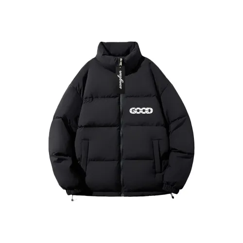 Songlan Черный Унисекс Пуховики